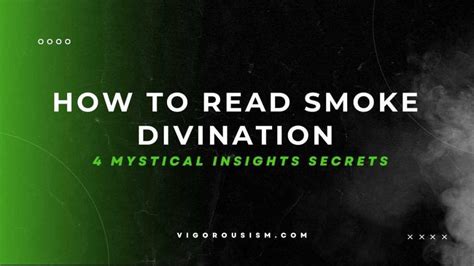 How to read smoke divinatuin